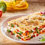 Lasagnes végétariennes colorées et savoureuses